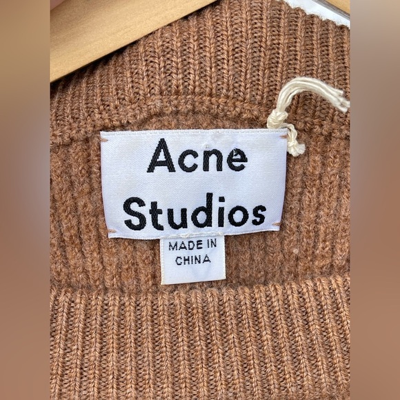 Acne Studios MISTY BOILED PUW14 sweater size small boxy fit - Picture 6 of 11